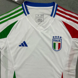 2024 Italy European Cup Away Women Fans Soccer Jersey