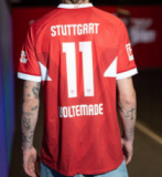 24-25 VfB Stuttgart Away Fans Soccer Jersey