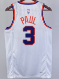 22-23 SUNS PAUL #3 White Top Quality Hot Pressing NBA Jersey