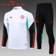 23-24 Man Utd High Quality Kids Half Pull Tracksuit