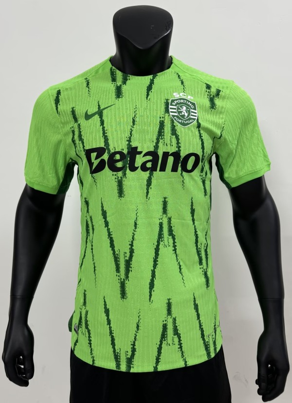 24-25 Sporting Lisbon Third Player Version Soccer Jersey