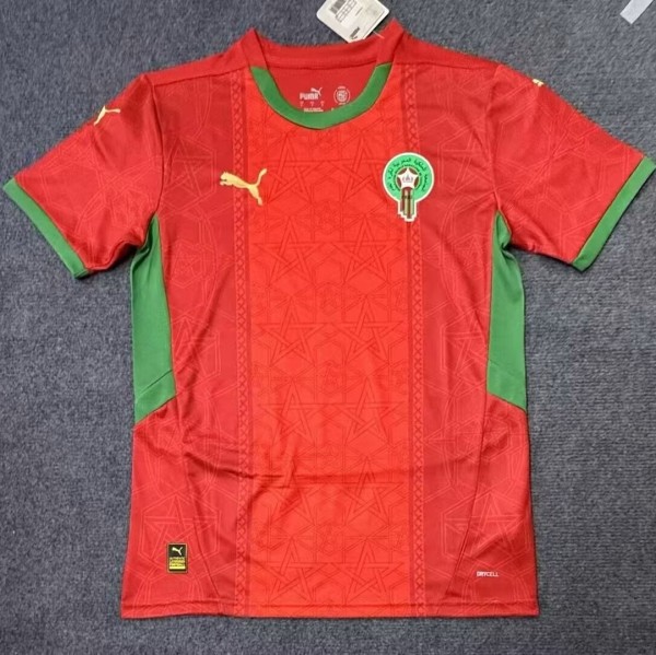 24-25 Morocco Home Fans Soccer Jersey