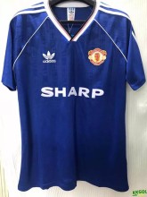 1986-1988 Man Utd Third Retro Soccer Jersey