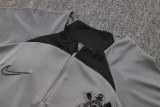 24-25 Corinthians High Quality Half Pull Tracksuit