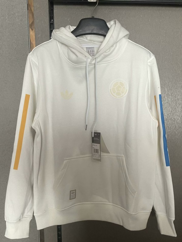 2024 Colombia White Fleece Hoodie