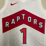 22-23 Raptors McGRADY #1 White Top Quality Hot Pressing NBA Jersey