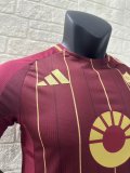 24-25 Roma Home Player Version Soccer Jersey