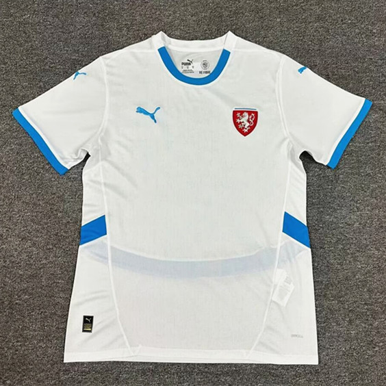 2024 Czech Republic European Cup Away Fans Version Soccer Jersey