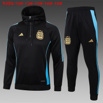 24-25 Argentina High Quality Kids Hoodie Jacket Tracksuit
