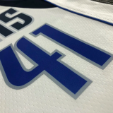21-22 Dallas NOWITZKI #41 White 75th Anniversary Top Quality Hot Pressing NBA Jersey