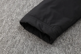 24-25 ACM Black Hooded Windbreaker Fabric Cotton Coat (红标)