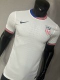 24-25 USA Home Player Version Soccer Jersey