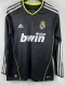 2010-2011 RMA Away Long Sleeve Retro Soccer Jersey
