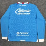 24-25 Cruz Azul Home Long sleeves Fans Soccer Jersey