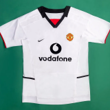 2002-2003 Man Utd Away Retro Soccer Jersey