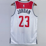 22-23 Wizards JORDAN #23 White Top Quality Hot Pressing NBA Jersey