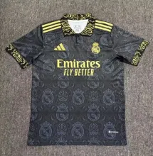 24-25 RMA Black Special Edition Fans Soccer Jersey