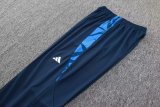 2024 AD Blue Half Pull Tracksuit