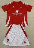 24-25 Stade Brestois 29 Home Kids Soccer Jersey