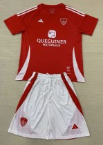 24-25 Stade Brestois 29 Home Kids Soccer Jersey