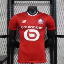 24-25 Lille Home Player Version Soccer Jersey