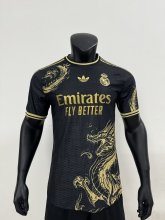 24-25 RMA Black Special Edition Player Version Soccer Jersey