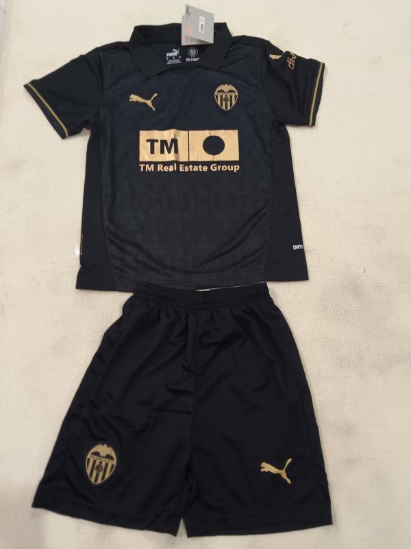24-25 Valencia Away Kids Soccer Jersey