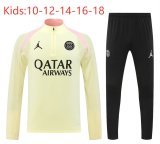 24-25 PSG High Quality Kids Half Pull Tracksuit