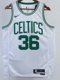22-23 CELTICS SMART #36 White Top Quality Hot Pressing NBA Jersey