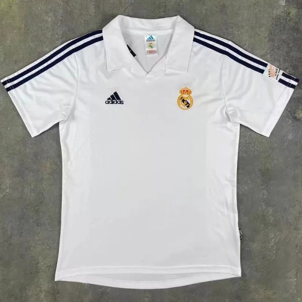 2001-2002 RMA Champions League Home Retro Soccer Jersey