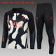 23-24 PSG High Quality Kids Half Pull Tracksuit