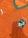 24-25 Cote d'Ivoire Home Players Version Soccer Jersey