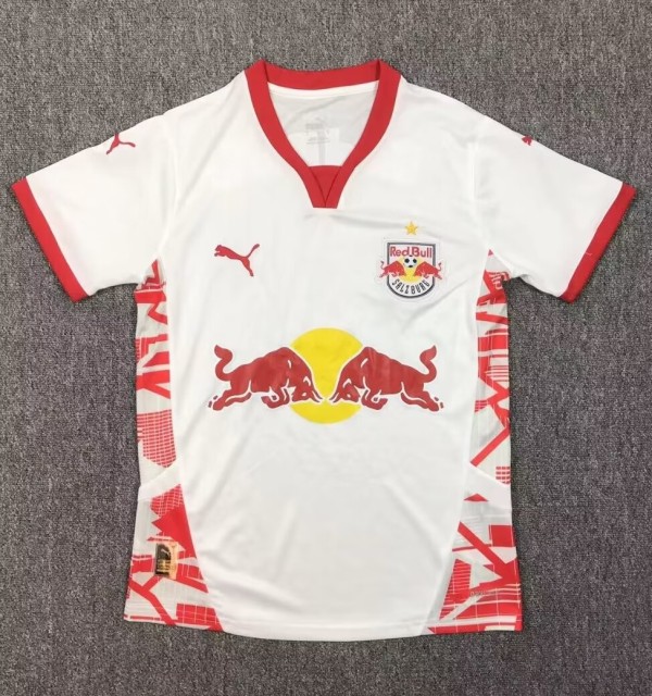 24-25 RB Salzburg Home Fans Version Soccer Jersey