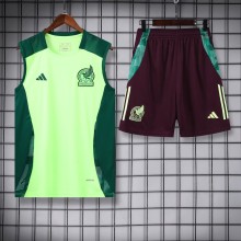 24-25 Mexico High Quality Tank Top And Shorts Suit