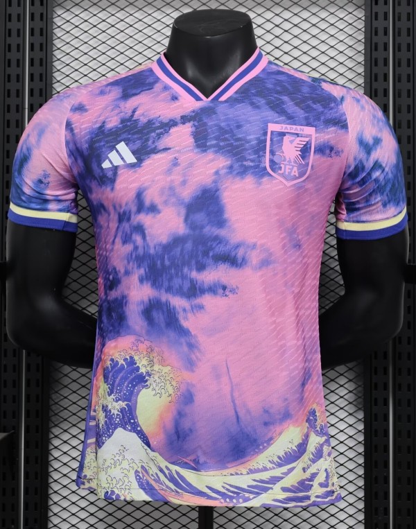 24-25 Japan Pink Blue Special Edition Player Version Soccer Jersey
