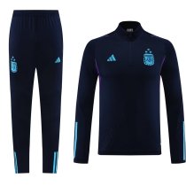 23-24 Argentina High Quality Half Pull Tracksuit