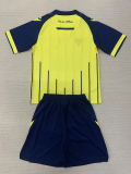 24-25 West Bromwich Away Kids Soccer Jersey