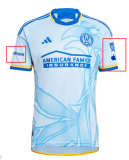 24-25 Atlanta United Away Player Version Soccer Jersey