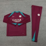 24-25 PSG High Quality Half Pull Tracksuit