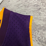 2001 LAKERS BRYANT #8 Purple Retro Top Quality Hot Pressing NBA Jersey