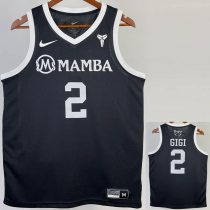 2023 LAKERS GIGI #2 Black MAMBA Top Quality Hot Pressing NBA Jersey