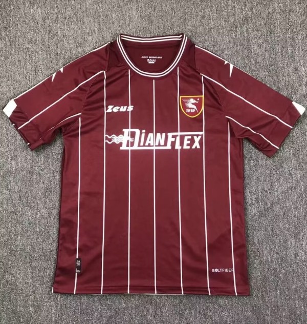 24-25 Salernitana Home Fans Soccer Jersey