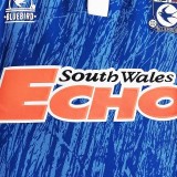 1990 Cardiff City Home Retro Soccer Jersey