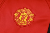 23-24 Man Utd High Quality Half Pull Tracksuit