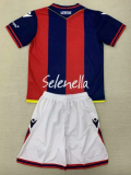 24-25 Bologna Home Kids Soccer Jersey