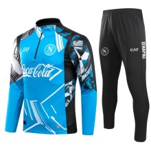 24-25 Napoli High Quality Half Pull Tracksuit