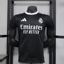 24-25 RMA Black Special Edition Player Version Soccer Jersey