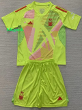 24-25 Nottingham Fluorescent Yellow GoalKeeper Kids Soccer Jersey