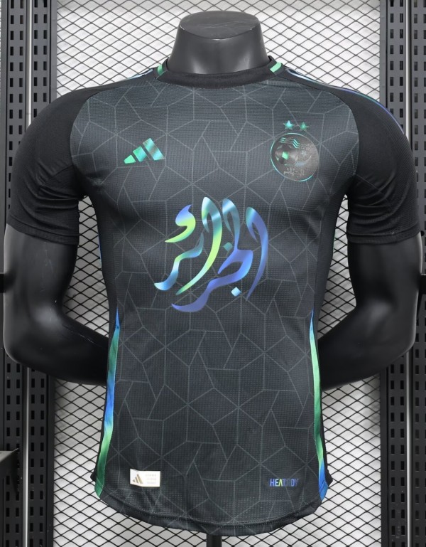 24-25 Algeria Black Special Edition Player Version Soccer Jersey