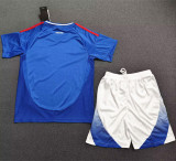 2024 Italy European Cup Home Kids Soccer Jersey